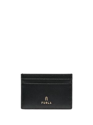 Furla leather card holder - Black