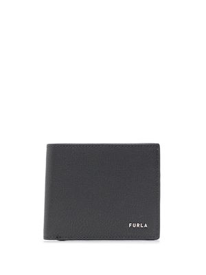 Furla logo-plaque bi-fold wallet - Grey