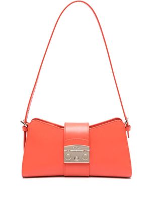 Furla Metropolis leather shoulder bag - Orange