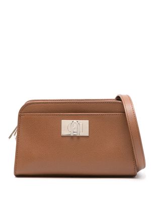 Furla mini 1927 leather shoulder bag - Brown