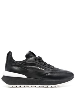 Furla Nuvola lace-up sneakers - Black