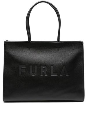 Furla Opportunity leather tote bag - Black