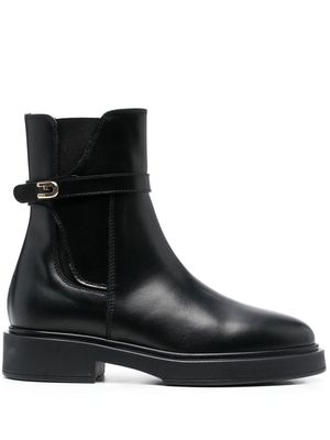 Furla round-toe Chelsea boots - Black