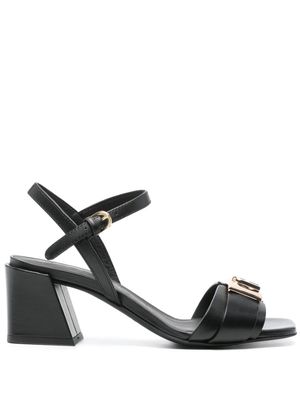 Furla Zoe 65mm leather sandals - Black