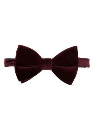 FURSAC adjustable velvet bow tie - Purple