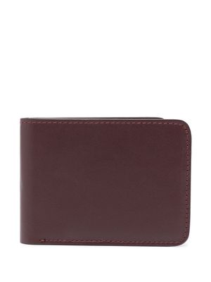 FURSAC bi-fold leather wallet - Red