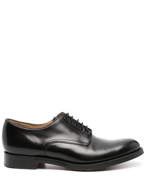 FURSAC brushed leather Derby shoes - Black