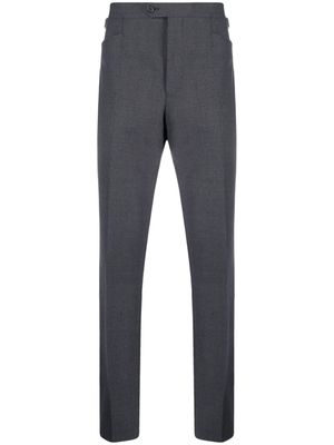 FURSAC buckle-detail straight-leg tailored trousers - Grey