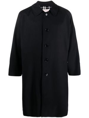 FURSAC button-up long-sleeve raincoat - Blue