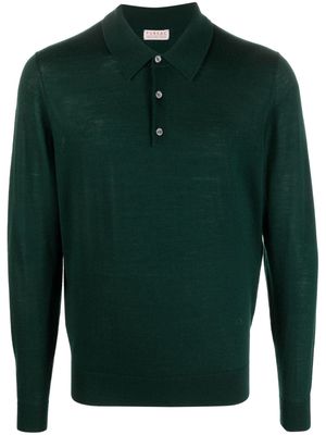 FURSAC button-up wool jumper - Green