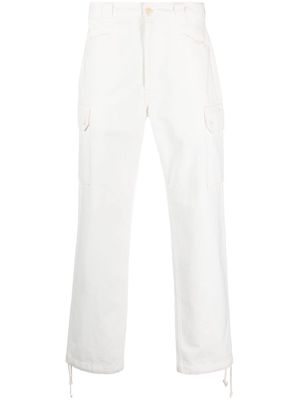 FURSAC cargo-pocket straight-leg trousers - White