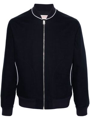 FURSAC contrasting-trim bomber jacket - Blue