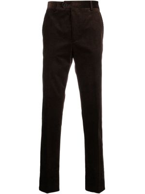 FURSAC corduroy straight-leg trousers - Brown