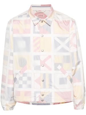 FURSAC double-layer shirt jacket - White