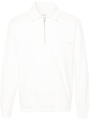 FURSAC embroidered-logo zipped sweatshirt - White