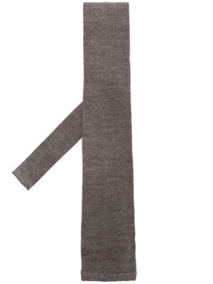 FURSAC fine-knit wool tie - Grey