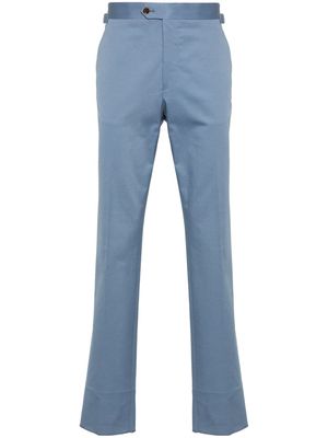 FURSAC gabardine pressed-crease chinos - Blue