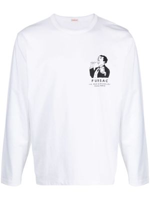 FURSAC graphic-print cotton T-Shirt - White