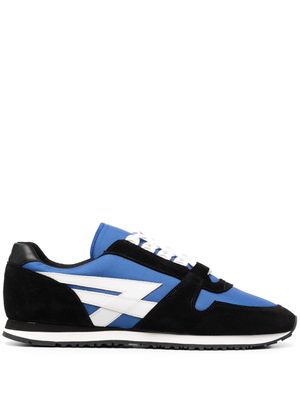 FURSAC logo-patch low-top sneakers - Blue