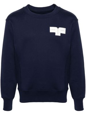 FURSAC logo-patch sweatshirt - Blue