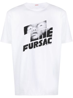 FURSAC logo-print short-sleeve T-shirt - White