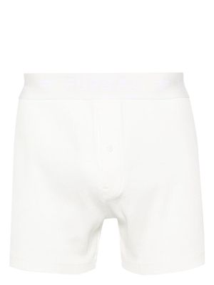 FURSAC logo-waistband cotton boxers - White