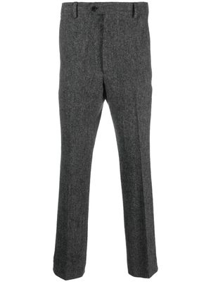 FURSAC mélange-effect wool tailored trousers - Grey