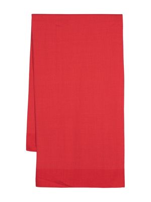 FURSAC micro-dot wool scarf - Red