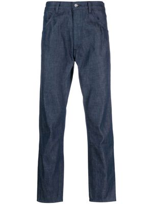 FURSAC organic cotton straight-leg jeans - Blue