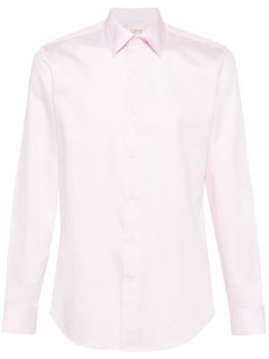 FURSAC pointed-collar cotton shirt - Pink