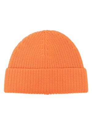 FURSAC ribbed-knit wool beanie - Orange