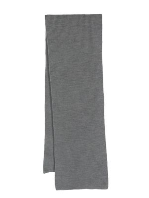FURSAC ribbed-knit wool scarf - Grey