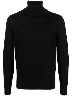 FURSAC roll-neck wool jumper - Black
