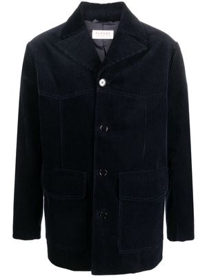 FURSAC single-breasted corduroy jacket - Blue