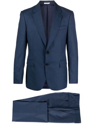 FURSAC single-breasted virgin-wool suit - Blue