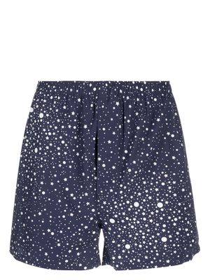 FURSAC star-print cotton boxers - Blue