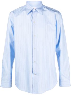FURSAC stripe-print cotton shirt - Blue