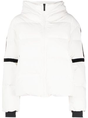 Fusalp Barsy hooded quilted ski jacket - White
