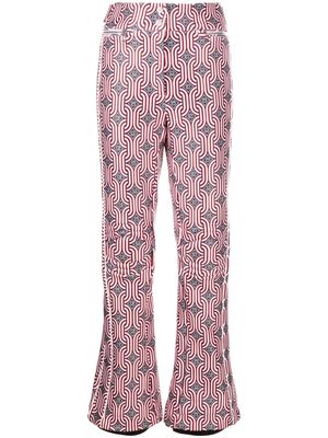 Fusalp Elancia seventies-print ski pants - Neutrals