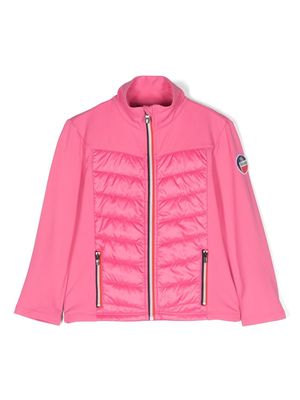 Fusalp Kids Altair quilted-panel jacket - Pink