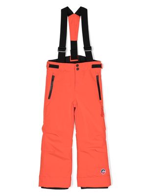 Fusalp Kids Atlas suspender-strap ski pants - Orange