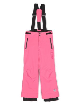 Fusalp Kids logo-print ski pants - Pink