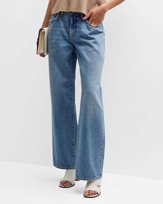 Fusion Low-Rise Loose Straight Jeans