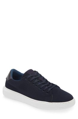 G Brown Puff Knit Low Top Sneaker in Navy/Navy 