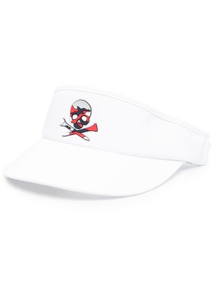 G/FORE Camo Skull & T's visor cap - White
