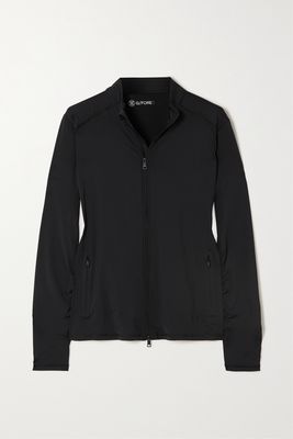 G/FORE - Stretch Tech-jersey Golf Jacket - Black