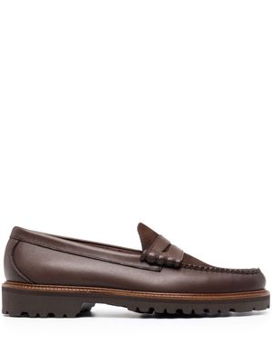 G.H. Bass & Co. 90 Larson leather loafers - Brown