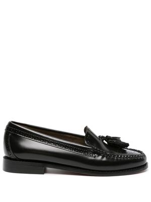 G.H. Bass & Co. Estelle tassel leather loafers - Black