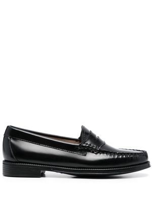 G.H. Bass & Co. round-toe leather loafers - Black
