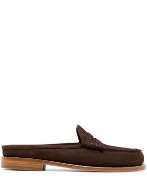 G.H. Bass & Co. slip-on Larson suede loafers - Brown